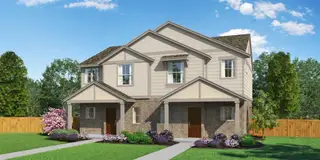 New construction Townhouse house 9510 Grapevine Leaf Drive, Austin, TX 78653 Whitney- photo