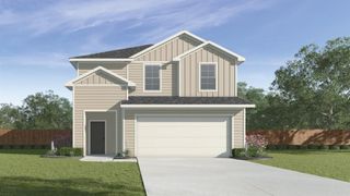 New construction Single-Family house 13506 Grays Peak Path, Mustang Ridge, TX 78610 The Grace- photo