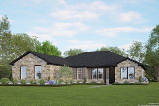 New construction Single-Family house 180 Matthew Path, Castroville, TX 78009 The Foster C- photo