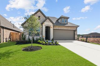 New construction Single-Family house 42623 Mystery Lane, Magnolia, TX 77354 Brecken - photo