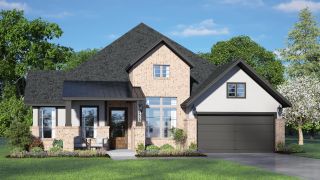 New construction Single-Family house 7430 Netherfield Lane, Katy, TX 77493 Brockton- photo 1