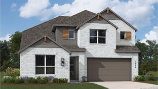 New construction Single-Family house 189 Spanish Oak, Castroville, TX 78009 Bernini Plan- photo