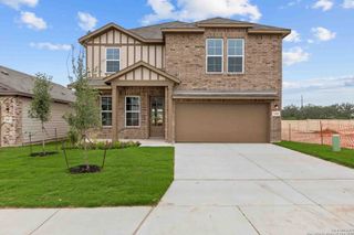 New construction Single-Family house 2403 Seabream Drive, San Antonio, TX 78245 Hudson- photo 1