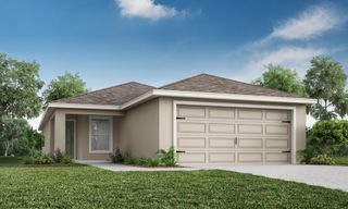 New construction Single-Family house 718 Bentley North Loop, Auburndale, FL 33823 Begonia- photo