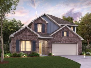 New construction Single-Family house 21834 Burgos Plaza Drive, Tomball, TX 77377 Barbosa- photo 1
