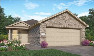 New construction Single-Family house 17939 Becker Landing Drive, Hockley, TX 77447 Windhaven II- photo 1