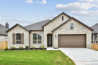 New construction Single-Family house 1629 Allington Park, Bulverde, TX 78163 Canterbury Plan- photo