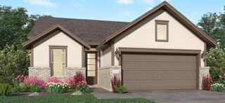 New construction Single-Family house 27119 Sunflower Glen Lane, Hockley, TX 77447 Austen- photo 1