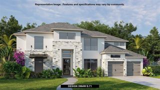 New construction Single-Family house 7523 Laurel Bloom Lane, Katy, TX 77493 Design 3964W- photo 1