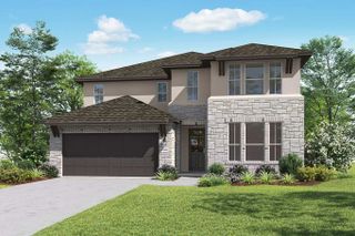 New construction Single-Family house 204 Oak Blossom Road, Liberty Hill, TX 78642 McKinney- photo 1