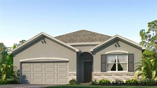New construction Single-Family house 3160 Silver Date Drive, Wimauma, FL 33598 - photo 1