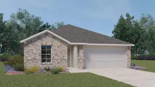 New construction Single-Family house 2913 Bandolier Pass, Leander, TX 78641 The Gaven- photo 1