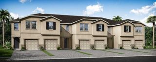New construction Townhouse house 5635 Brooklet Woods Drive, Wesley Chapel, FL 33545 Ormond- photo 1