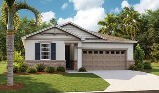 New construction Single-Family house 3957 Foxtail Lane, Mount Dora, FL 32757 Azure- photo