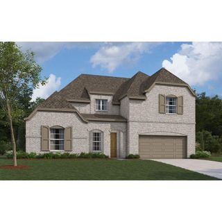 New construction Single-Family house 16824 Massawana Drive, Fort Worth, TX 76247 The Fredericksburg  II- photo