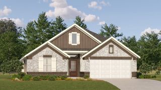 New construction Single-Family house 5850 Musquiz Ridge, Seguin, TX 78155 Gilson- photo 1