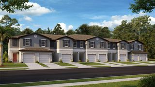 New construction Townhouse house 262 Tulip Banded Way, Ruskin, FL 33570 Windsor II- photo 1