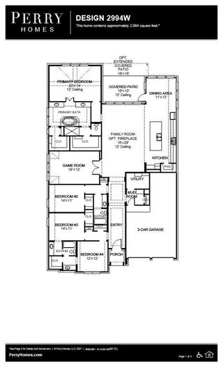 New construction Single-Family house 4213 Capstone Road, Midlothian, TX 76065 Design 2994W- photo 1