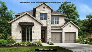 New construction Single-Family house 28549 Allswell Lane, San Antonio, TX 78260 Design 2722H- photo
