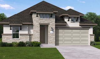 New construction Single-Family house 517 Echo Pass, Liberty Hill, TX 78642 Somerset (2315-CV-40)- photo 1