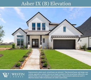 New construction Single-Family house 1419 Sunrise View Lane, Missouri City, TX 77459 The Asher IX- photo