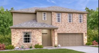 New construction Single-Family house 1824 Boggy Creek Rnch, Georgetown, TX 78628 Hudson- photo