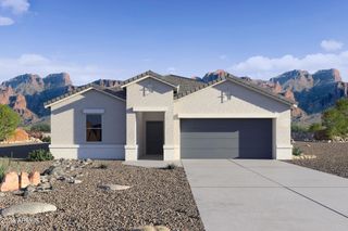 New construction Single-Family house 1136 W Descanso Canyon Drive, Casa Grande, AZ 85122 Kingston- photo