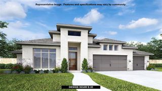 New construction Single-Family house 7402 Laurel Bloom Lane, Katy, TX 77493 Design 3634W- photo 1