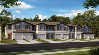 New construction Townhouse house 252 Tulip Banded Way, Ruskin, FL 33570 Windsor II- photo 1