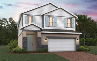 New construction Single-Family house 2012 Heart Lake Dr., Groveland, FL 34736 Wekiva- photo