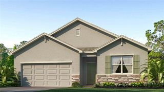 New construction Single-Family house 3158 Silver Date Drive, Wimauma, FL 33598 Cali- photo