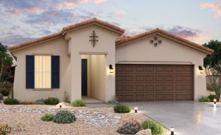 New construction Single-Family house 21591 West Papago Street, Buckeye, AZ 85326 Castillo Series - Acacia- photo