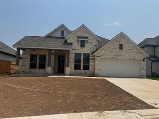 New construction Single-Family house 1416 Francesca Arden Way, Leander, TX 78641 Hideaway (2837-CM-50)- photo