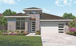 New construction Single-Family house 2501 Wooded Run Trl, Georgetown, TX 78628 Premier Series - Willow- photo