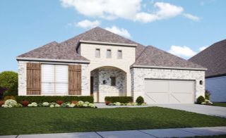 New construction Single-Family house 105 Iron Gate Lane, Georgetown, TX 78628 Classic Series - Yale- photo