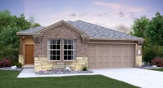 New construction Single-Family house 2417 Four Waters Loop, Georgetown, TX 78628 Mason- photo