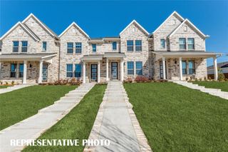 New construction Townhouse house 1069 Carnation Drive, Crowley, TX 76036 Bella - Old world- photo 1