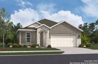 New construction Single-Family house 10520 Briceway Bay, Helotes, TX 78023 Quintera- photo 1