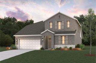 New construction Single-Family house 2621 Freeman Street, Van Alstyne, TX 75495 Cascade- photo