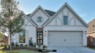 New construction Single-Family house 5042 Country Meadows Trail, Manvel, TX 77583 Design 2169W- photo 1