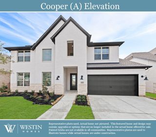 New construction Single-Family house 26303 Brilliant Beam Way, Hockley, TX 77447 The Cooper- photo 1