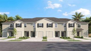 New construction Townhouse house 11119 Crescent Deer Drive, Land O' Lakes, FL 34638 Glen- photo 1