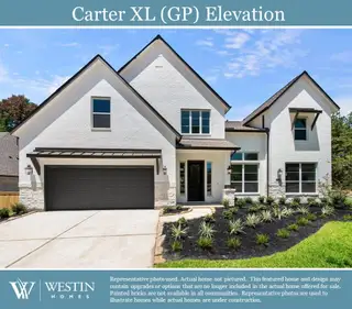 New construction Single-Family house 8811 Incandesce Rise Drive, Richmond, TX 77406 The Carter XL- photo