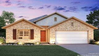 New construction Single-Family house 21081 Jordans Ranch Way, San Antonio, TX 78264 Pizarro- photo