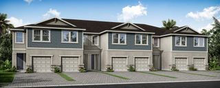 New construction Townhouse house 5591 Brooklet Woods Drive, Wesley Chapel, FL 33545 Ormond- photo 1