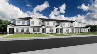 New construction Townhouse house 400 Huckleberry Blossom Drive, Saint Cloud, FL 34771 Flora- photo