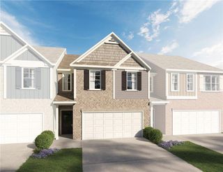 New construction Townhouse house 135 Belldown Court, Mcdonough, GA 30253 The Lenox- photo