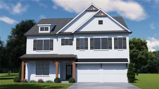 New construction Single-Family house 31 Winding Rose Drive, Hoschton, GA 30548 Camelot- photo 1