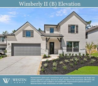 New construction Single-Family house 139 Purple Lilac Court, Willis, TX 77318 The Wimberly II- photo 1