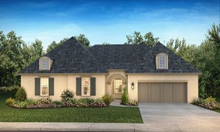 New construction Single-Family house 5210 Aster Ridge Ln., Manvel, TX 77578 Plan 6020 Exterior B- photo 1